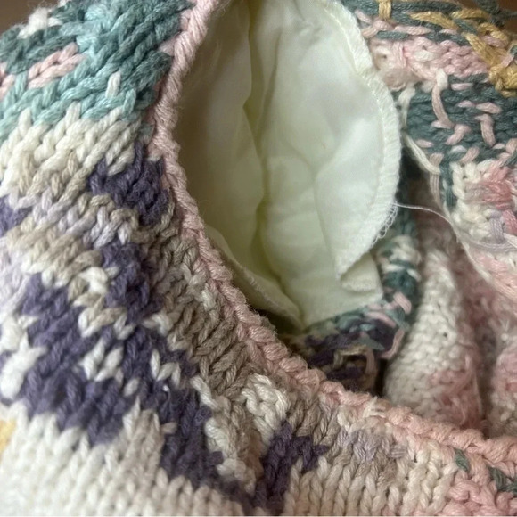 Vintage Y2K 90s sweater Maurice’s knit women’s size medium - Picture 11 of 14